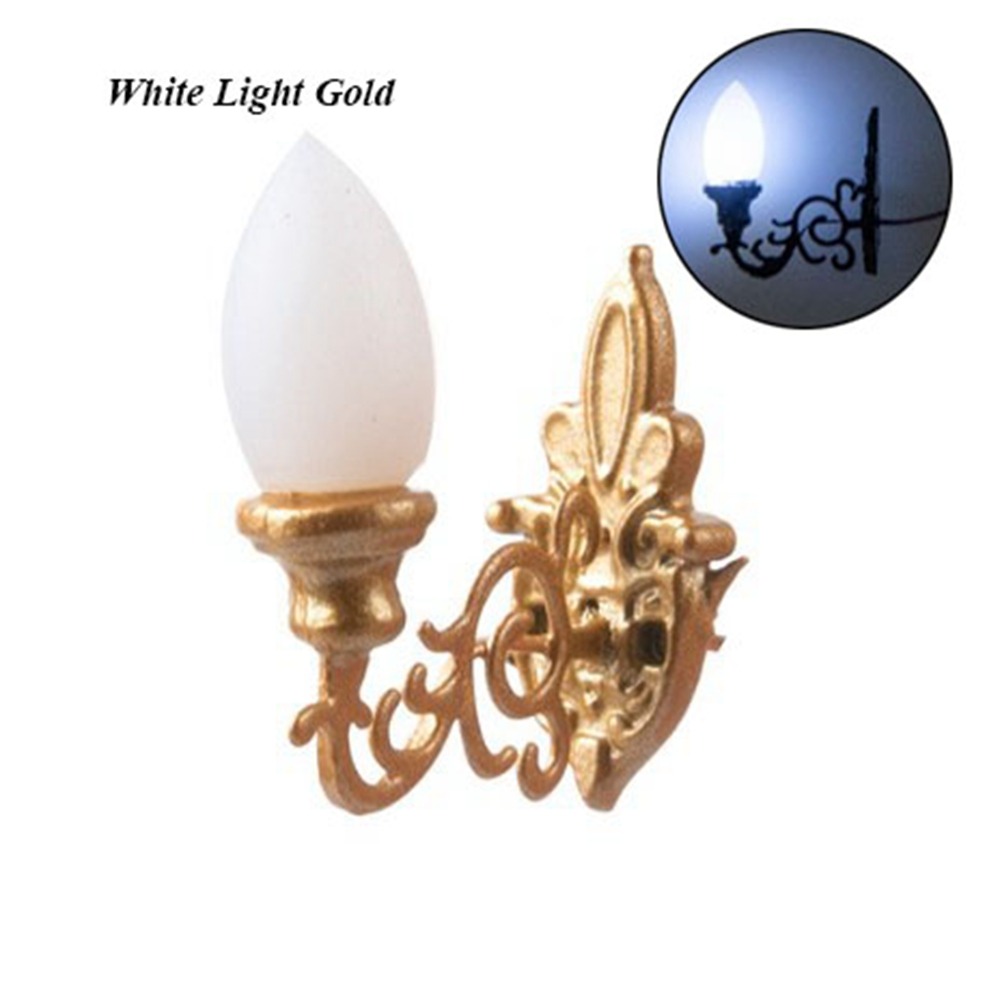 Lighting Decor House - Yeni 1.7*2 cm Dollhouse Duvar Lambası