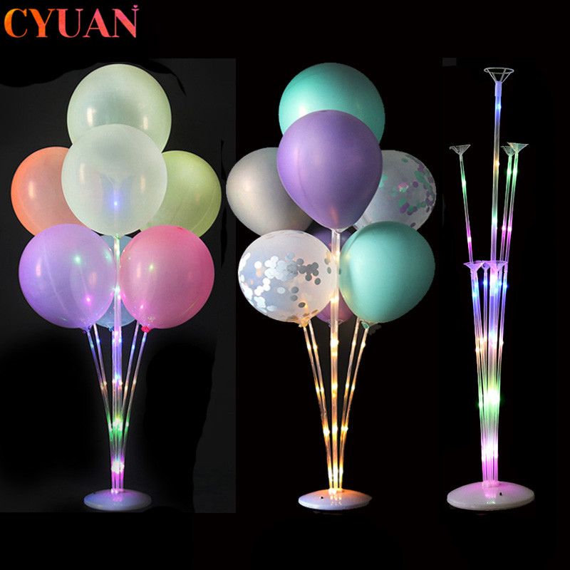 Lighting Decoration Stand - 1/2 takım led ışık Hava Topları