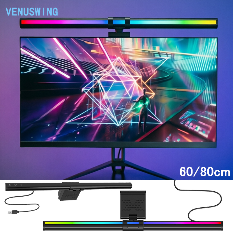 Office Lighting Decor - RGB Işık 60/80 cm Oyun Atmosferi