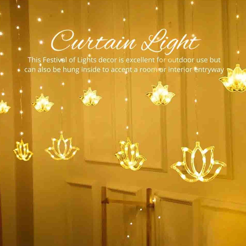 Lighting Decoration For Diwali - 4M 8 Modlu Su Geçirmez Deepavali