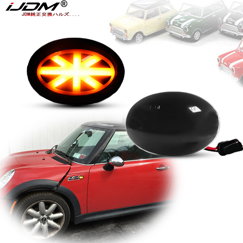 Union Lighting & Decor Reviews - iJDM Amber Union Jack logolu LED