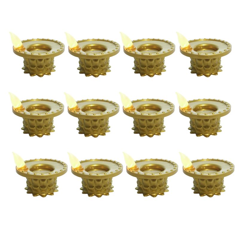 Lighting Decoration For Diwali - BHBD-Su Geçirmez Alevsiz Yağ Lambası Süslemeleri