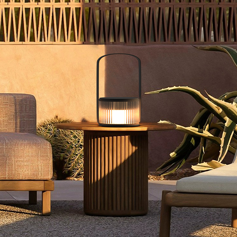 Garden Lighting Decor - Dış Mekan Şarj Edilebilir Taşınabilir Ortam