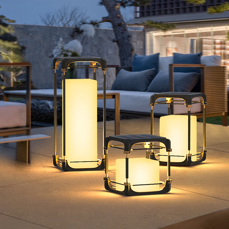 Garden Lighting Decor - Işıklı Zemin Lambası Avlu Güneş Enerjili