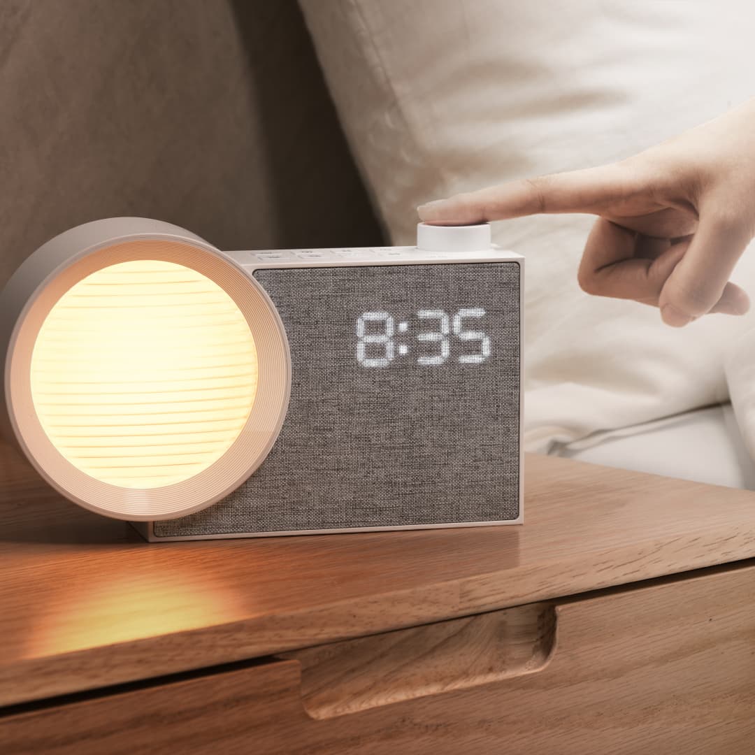 Room Lighting Bedroom Decor - WILIT LED Gece Lambası Alarm Saatli