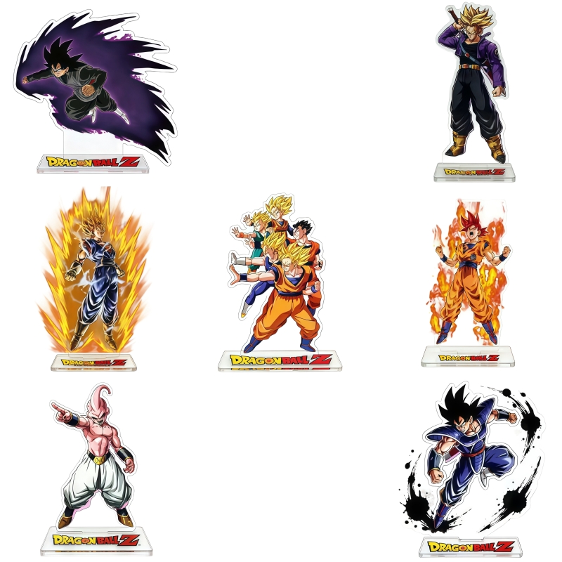 Lighting Decoration Stand - Karikatür anime Dragon Ball akrilik standı