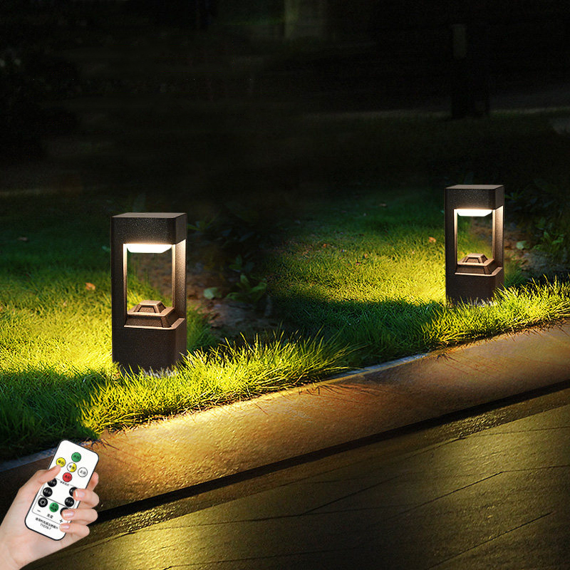 Aydınlık zemin lambası avlu gü - Garden Lighting Decor incelemesi ve fiyatı