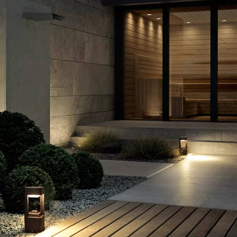 Aydınlık zemin lambası avlu gü - Garden Lighting Decor incelemesi ve fiyatı