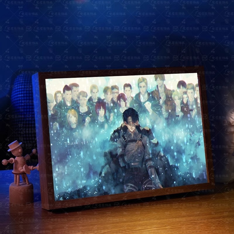 Attack on Titan LED Gece Lamba - Lighting Decor Photos incelemesi ve fiyatı