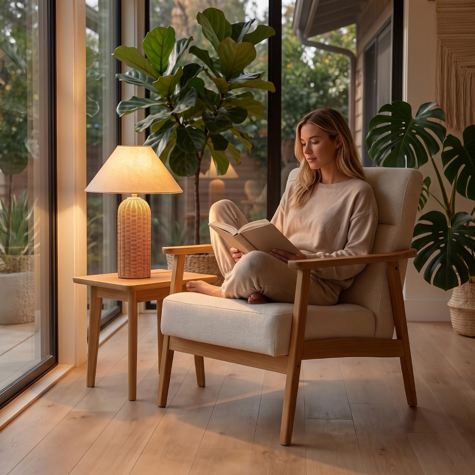 Yatak Başı Lambası Rattan Taba - Room Lighting Bedroom Decor incelemesi ve fiyatı
