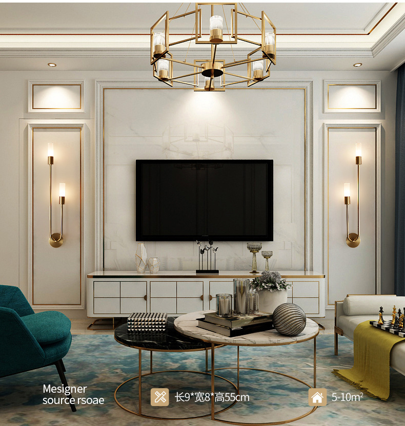Retro Arka Plan Oturma Odası K - Room Lighting Bedroom Decor incelemesi ve fiyatı