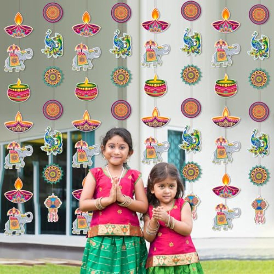 8 adet Mutlu Diwali Asılı Deko - Lighting Decoration For Diwali incelemesi ve fiyatı
