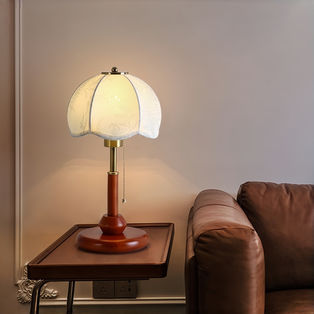 Vintage Taraklı Kubbe Masa Lam - Room Lighting Bedroom Decor incelemesi ve fiyatı
