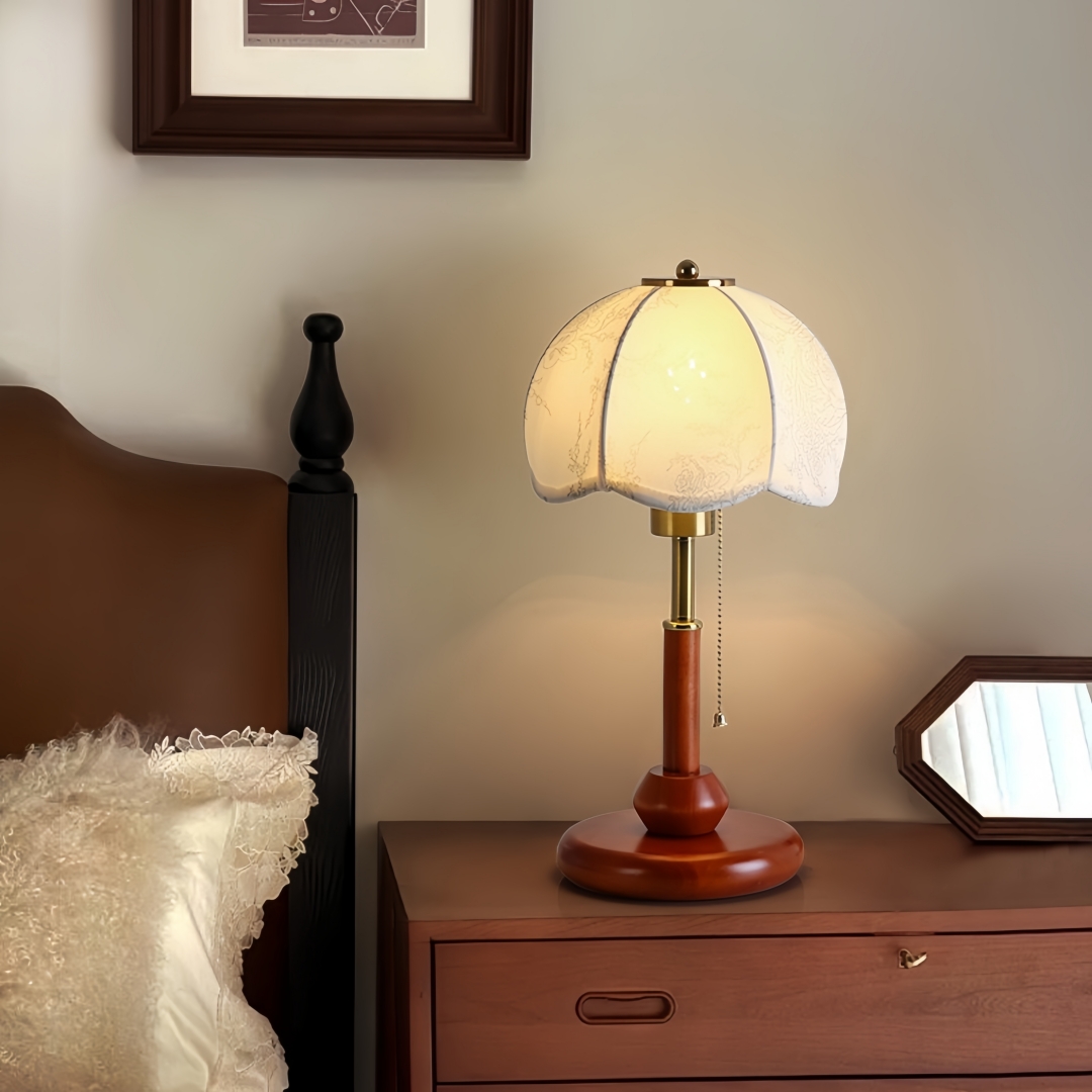 Vintage Taraklı Kubbe Masa Lam - Room Lighting Bedroom Decor incelemesi ve fiyatı
