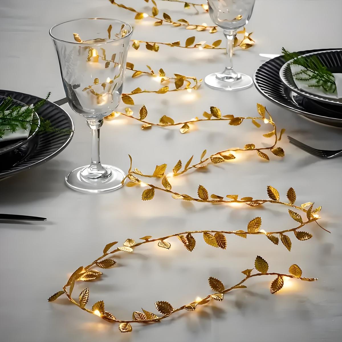 Led Romantik Altın Yaprak Peri - Lighting Decoration For Diwali incelemesi ve fiyatı