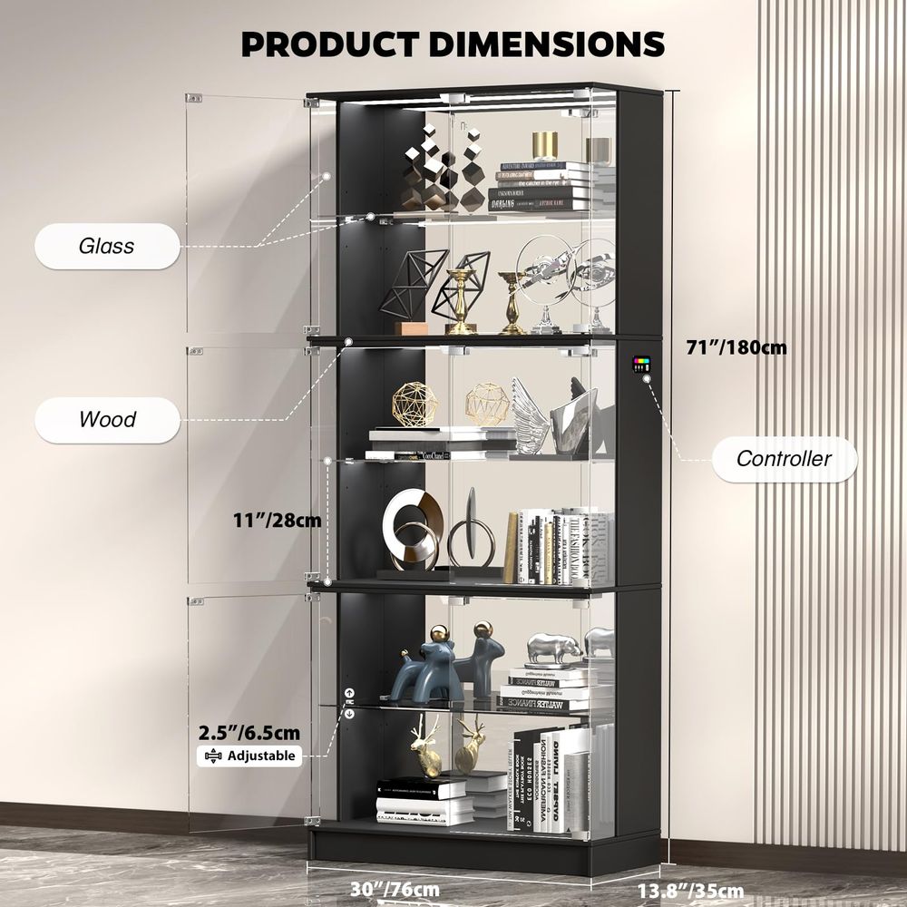 Cam Kapılı Vitrin, 6 Katlı 71  - Lighting & Home Decor Studio Photos incelemesi ve fiyatı