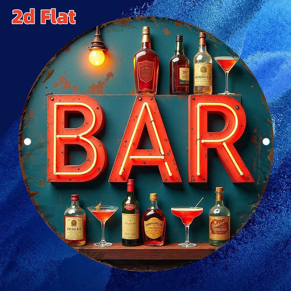 2D Metal Tabela, Vintage Neon  - Office Lighting Decor incelemesi ve fiyatı