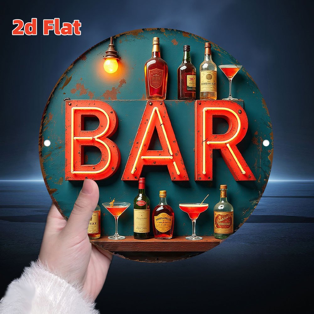 2D Metal Tabela, Vintage Neon  - Office Lighting Decor incelemesi ve fiyatı