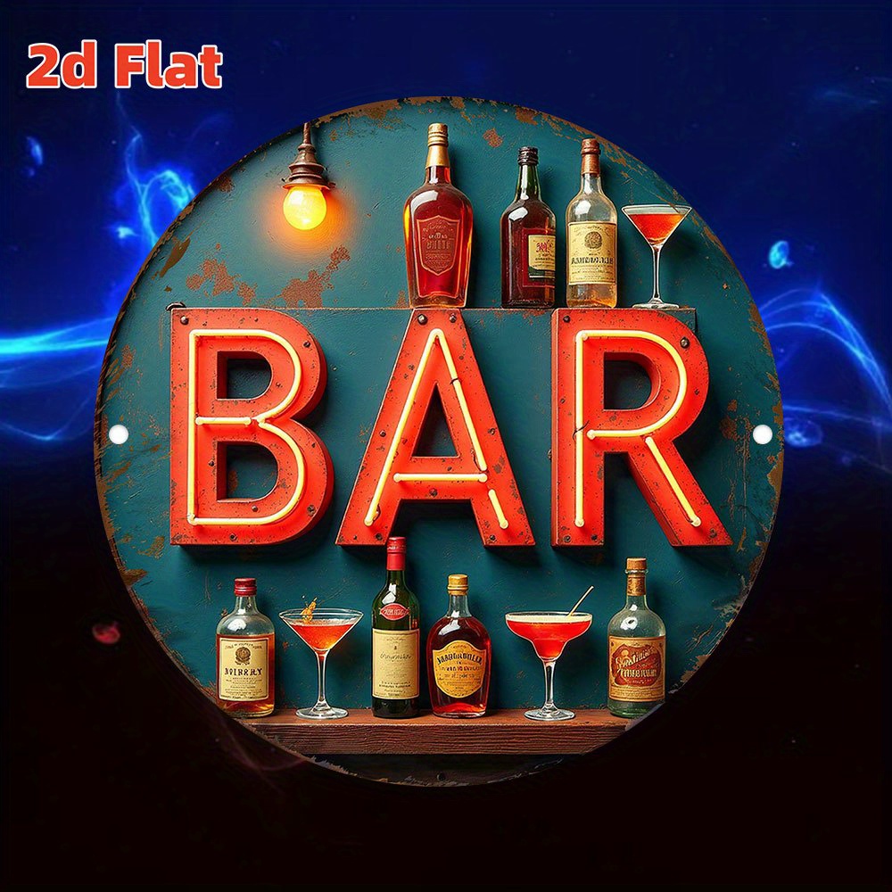 2D Metal Tabela, Vintage Neon  - Office Lighting Decor incelemesi ve fiyatı