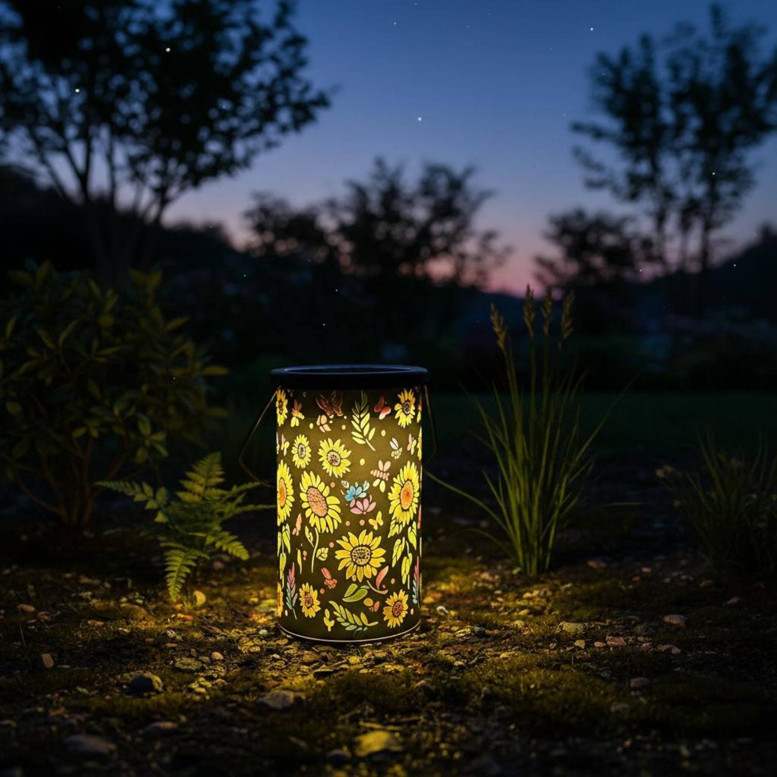 Çiçekli Fener Vintage Tasarım  - Garden Lighting Decor incelemesi ve fiyatı