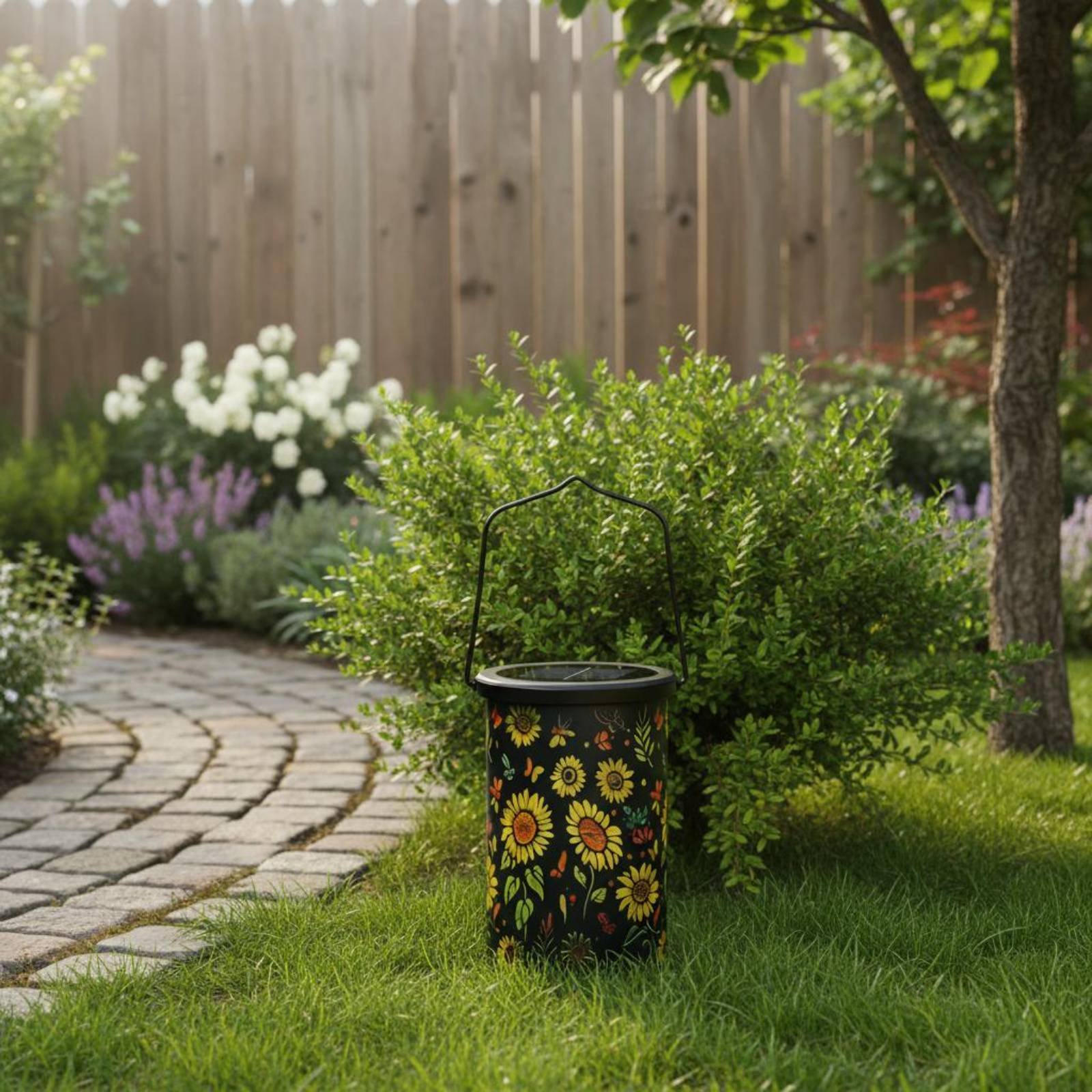 Çiçekli Fener Vintage Tasarım  - Garden Lighting Decor incelemesi ve fiyatı