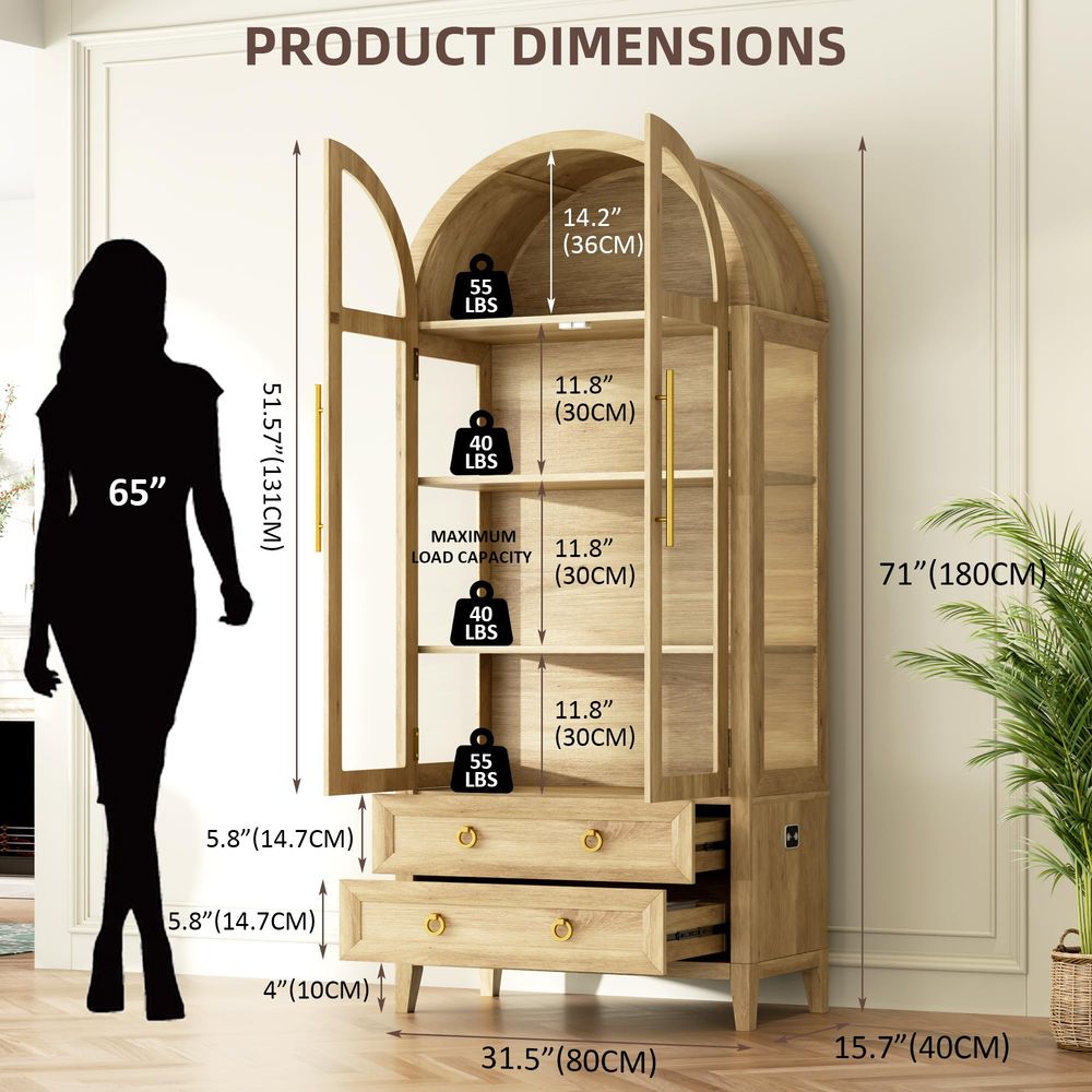 71 Kemerli Cam Kapılı Antika D - Lighting & Home Decor Studio Photos incelemesi ve fiyatı