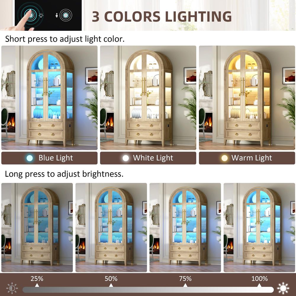 71 Kemerli Cam Kapılı Antika D - Lighting & Home Decor Studio Photos incelemesi ve fiyatı