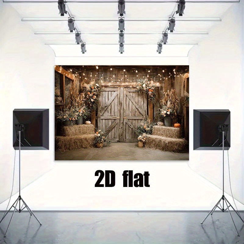 2D Düz, Rustik Ahır Gobleni So - Lighting Decor Photos incelemesi ve fiyatı