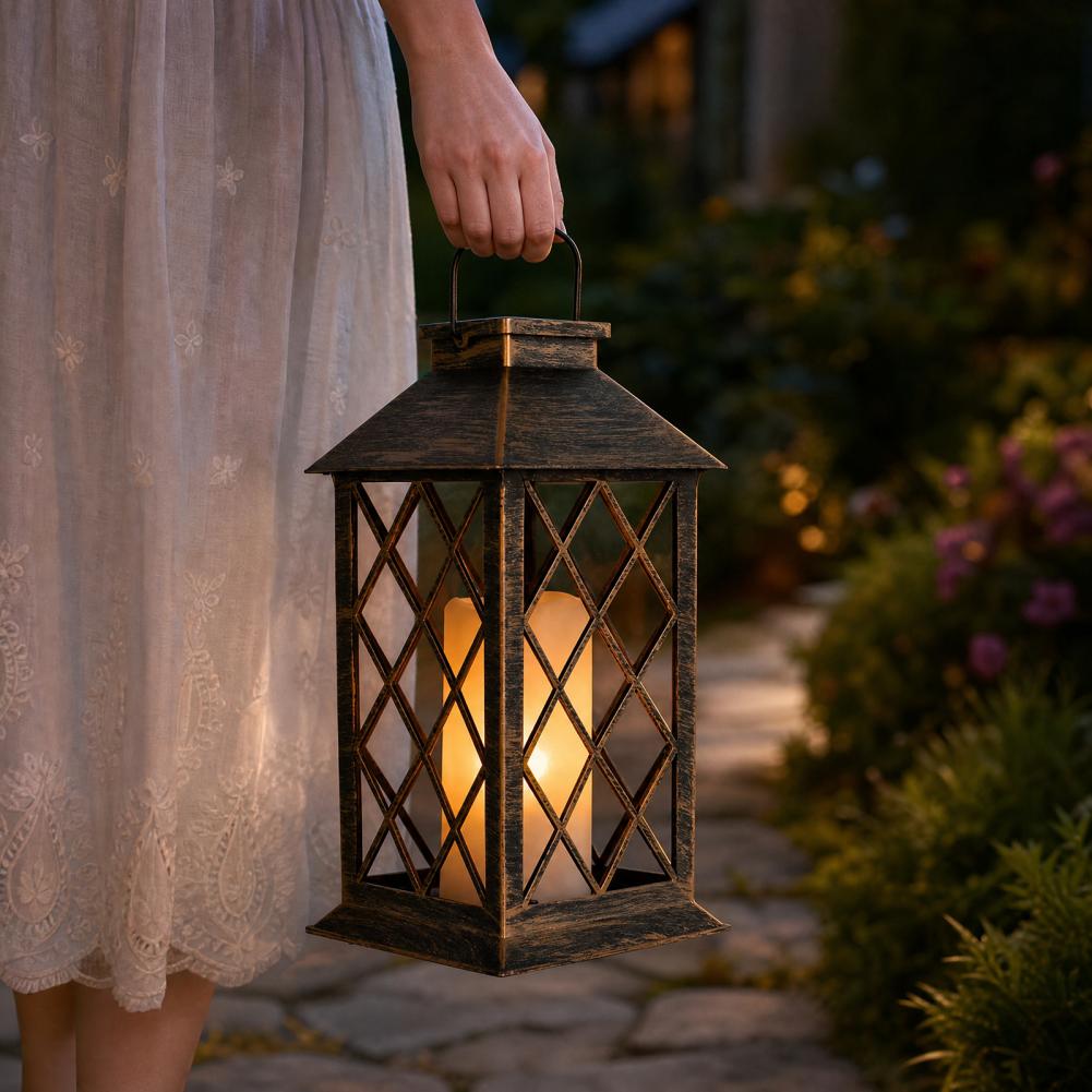 Retro Güneş Enerjili Fener, Dı - Garden Lighting Decor incelemesi ve fiyatı