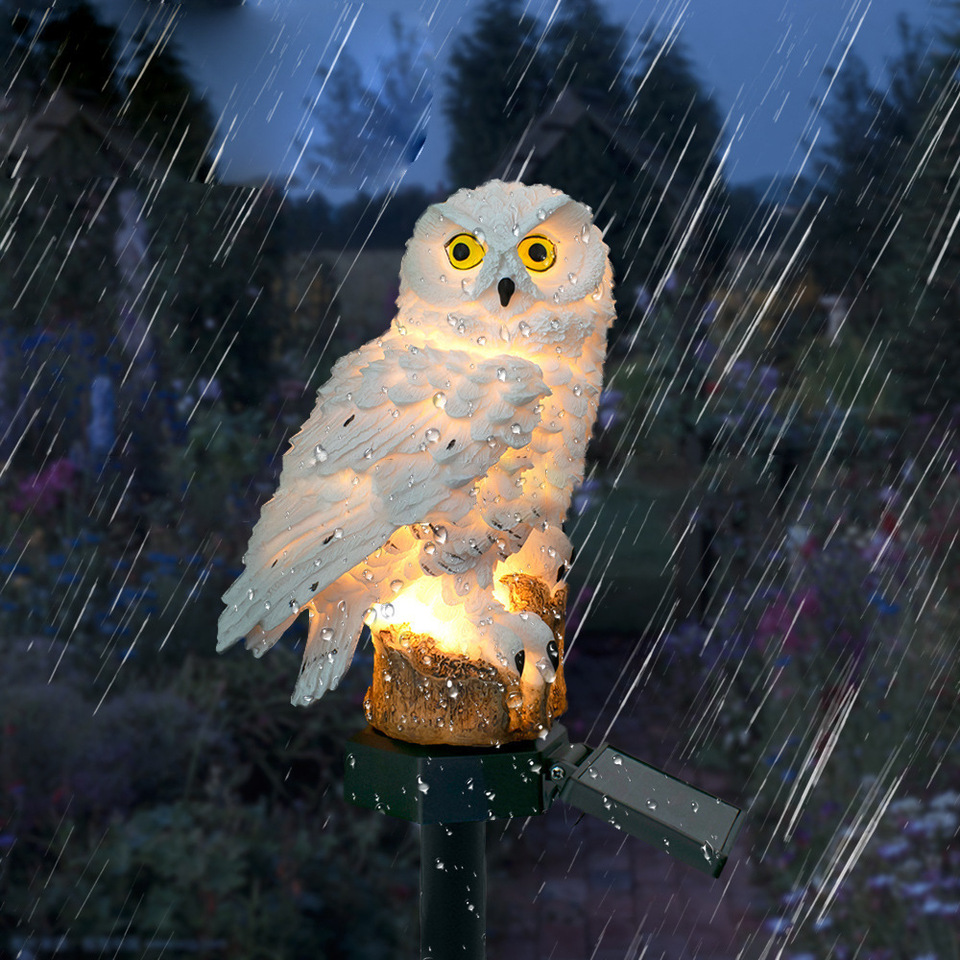 Güneş Enerjili Baykuş Heykeli  - Garden Lighting Decor incelemesi ve fiyatı