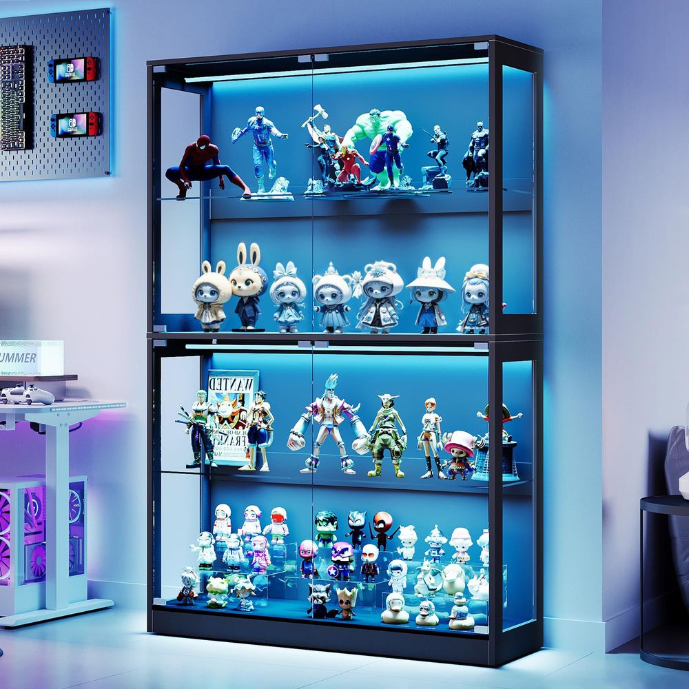 LED Işık Şeritli Dolap, Cam Ka - Lighting & Home Decor Studio Photos incelemesi ve fiyatı