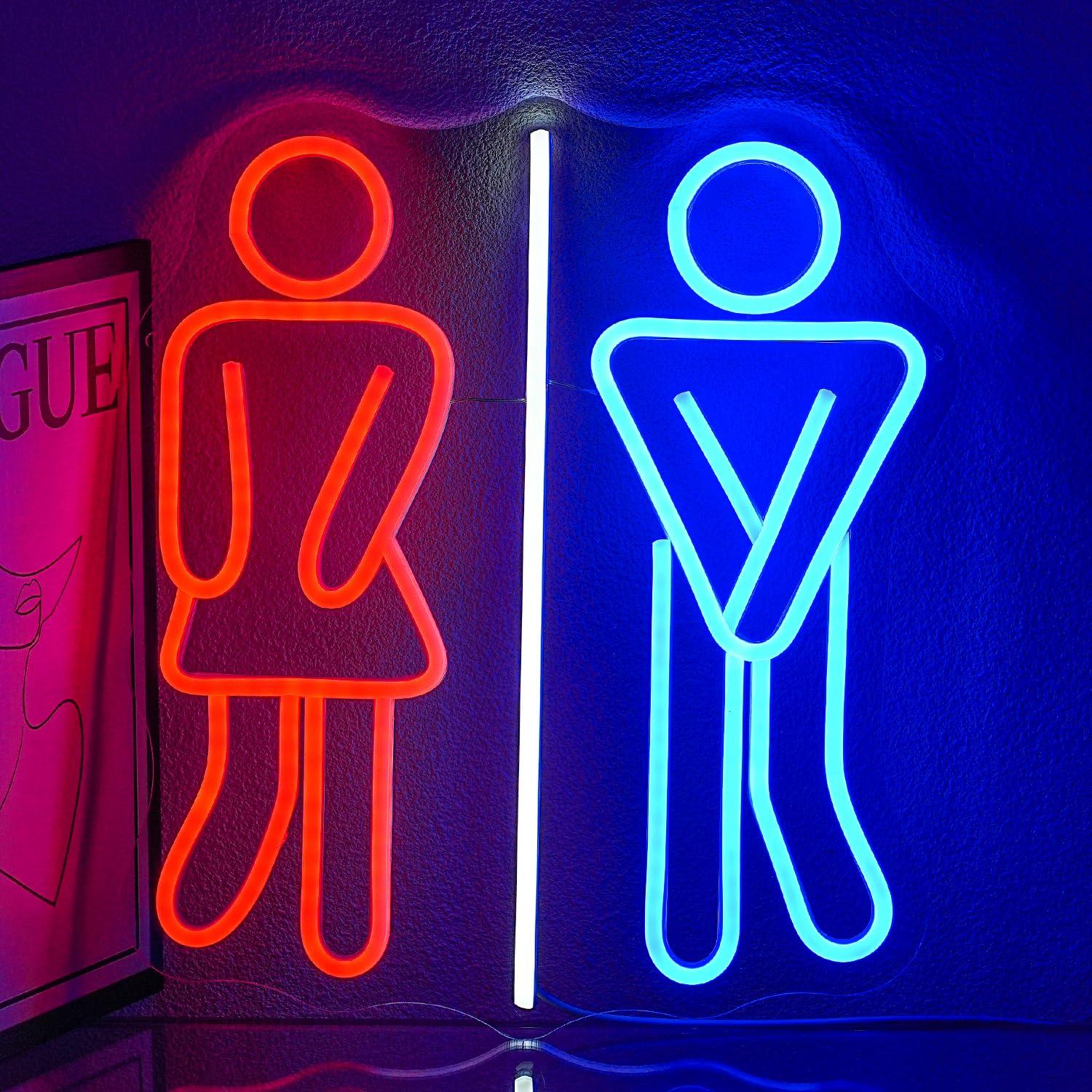 Tuvalet Neon Tabelaları Tuvale - Office Lighting Decor incelemesi ve fiyatı