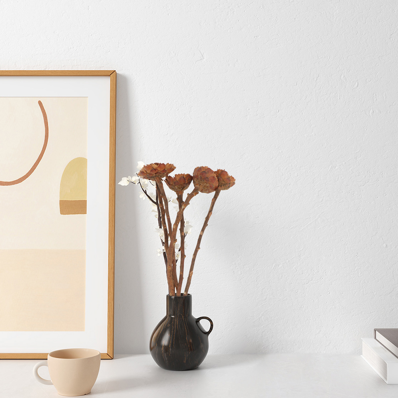 5 Adet İthal Kurutulmuş Ayçiçe - Lighting Decor Photos incelemesi ve fiyatı