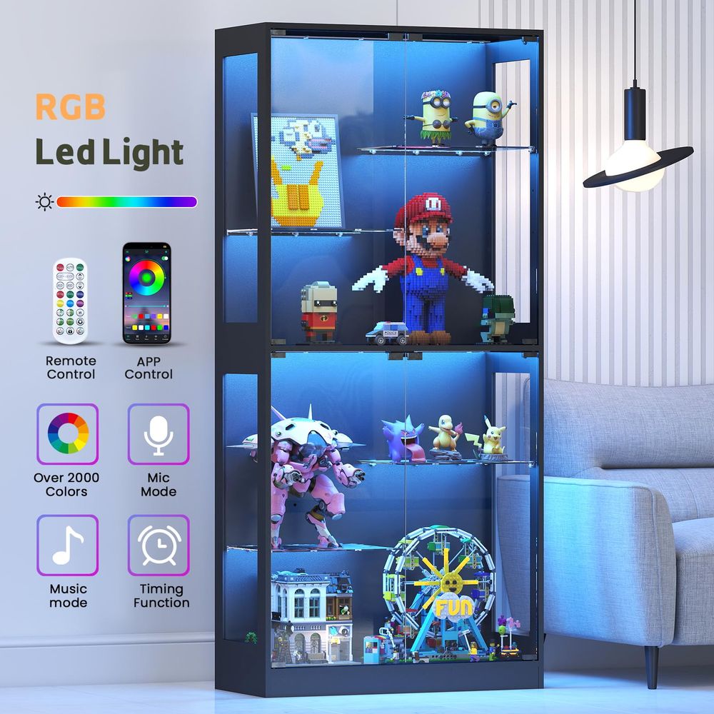 Cam Kapılı Vitrin Dolabı 69 RG - Lighting & Home Decor Studio Photos incelemesi ve fiyatı