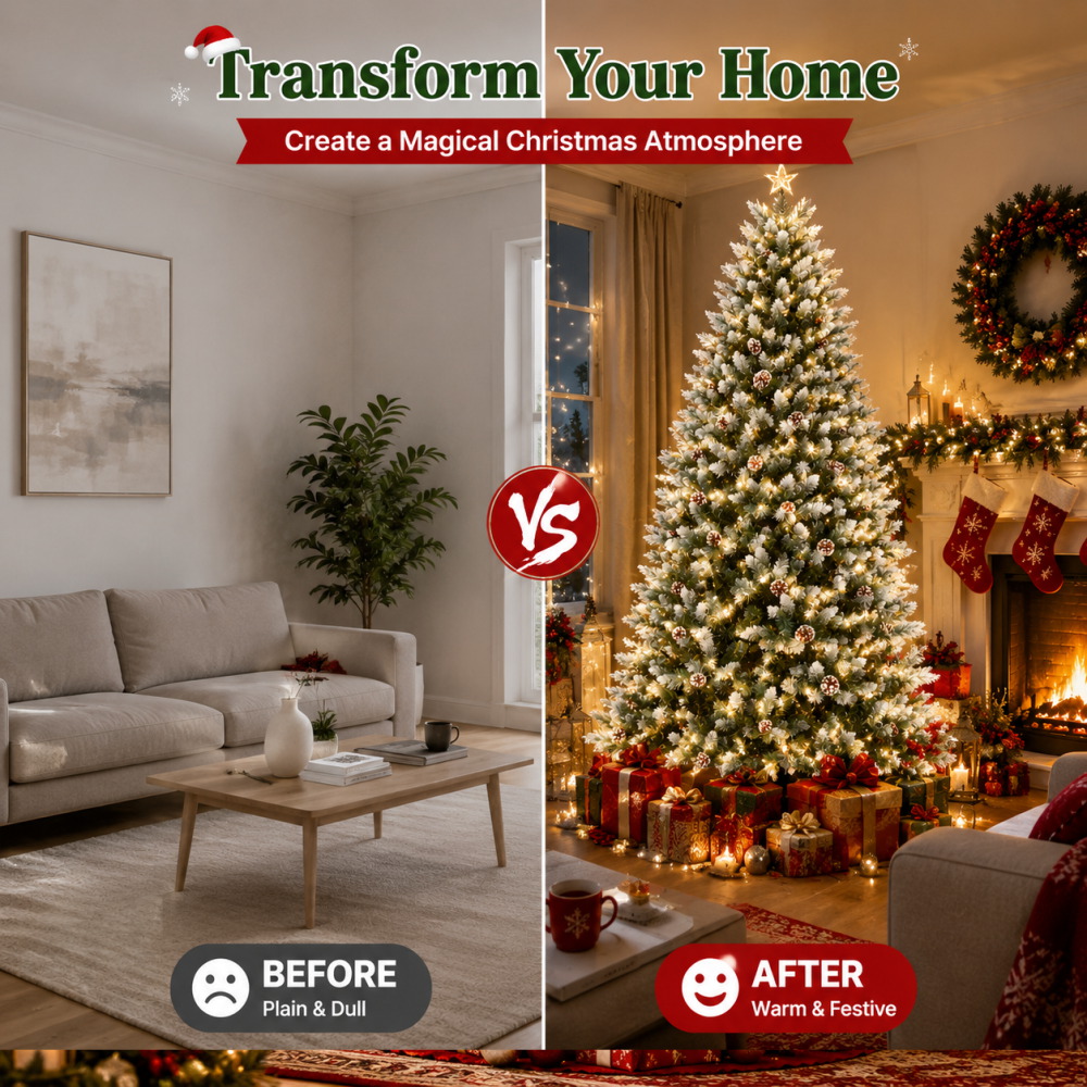Önceden Aydınlatmalı, Karlı Ya - Lighting Decoration Stand incelemesi ve fiyatı