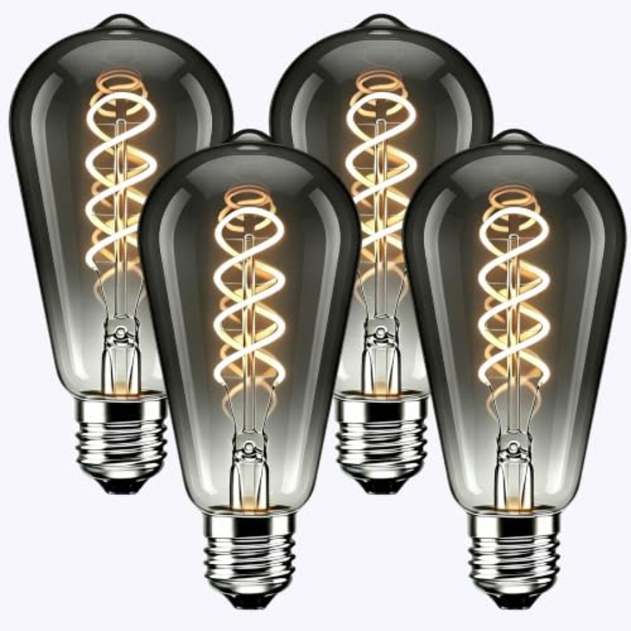 4 Paket ST64 LED Edison Ampull - Vintage Lighting Decor incelemesi ve fiyatı