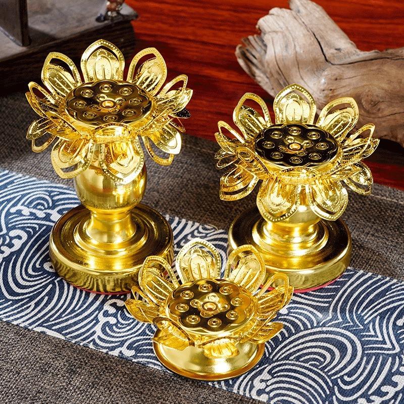 2 Adet Lotus Altın Diwali Diya - Lighting Decoration For Diwali incelemesi ve fiyatı