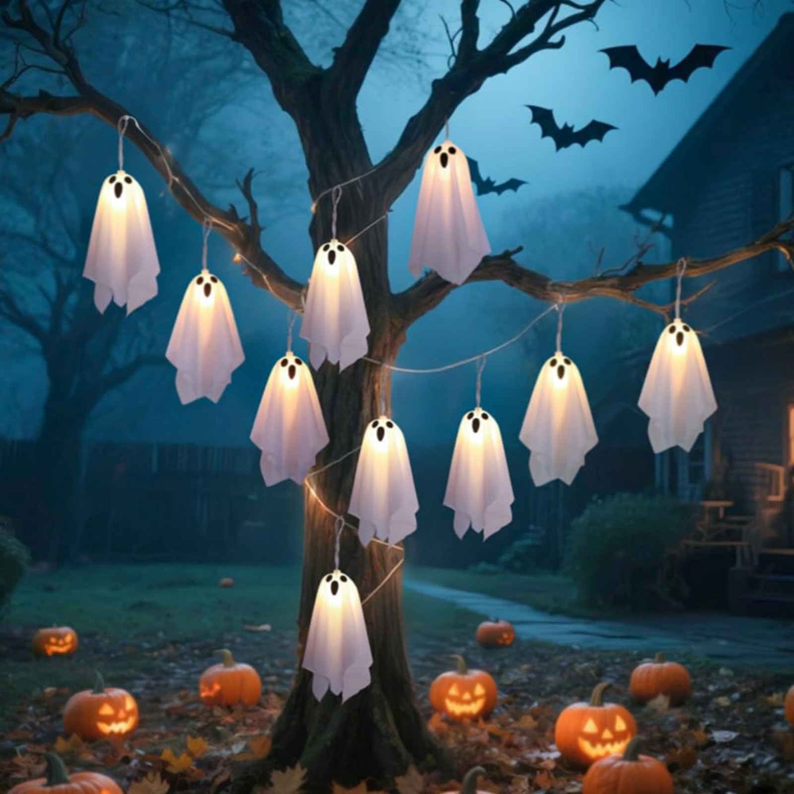 Perili Ev Dekoru Cadılar Bayra - Lighting Decor House incelemesi ve fiyatı