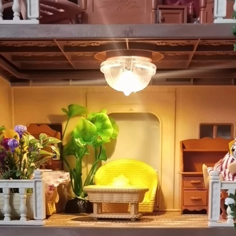 1/3 Adet Oyuncak Ev Mini Aydın - Lighting Decor House incelemesi ve fiyatı