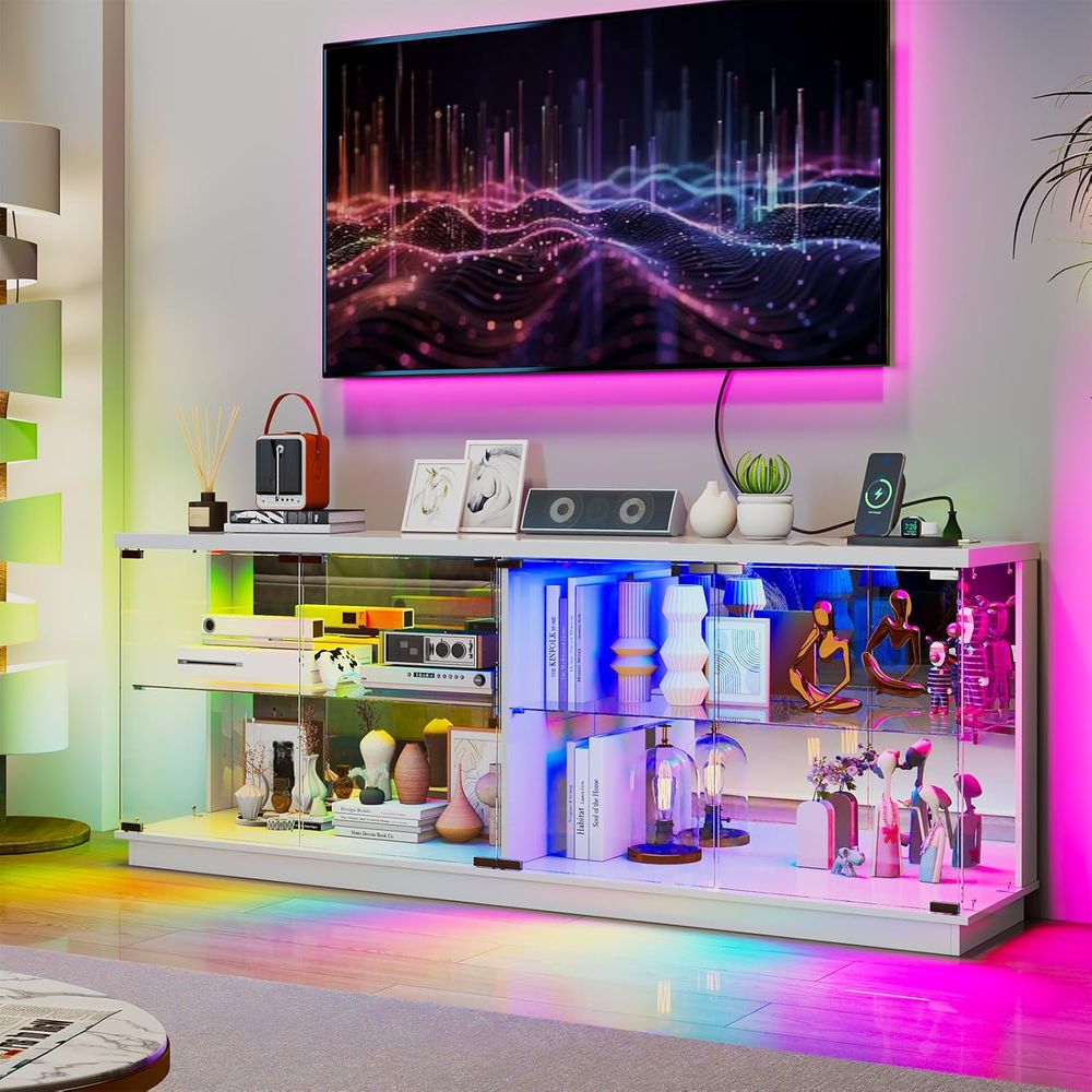 71 inç Cam TV Sehpası Şarj İst - Lighting & Home Decor Studio Photos incelemesi ve fiyatı