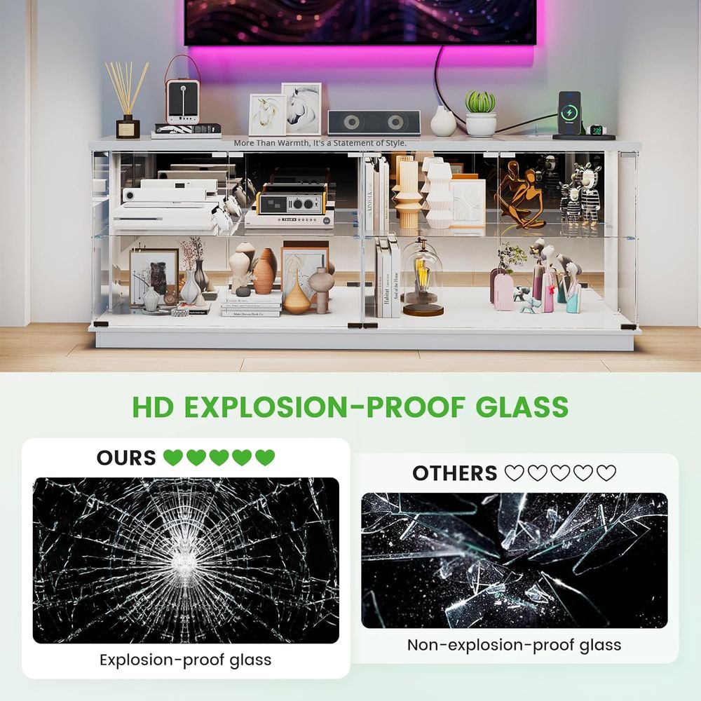 71 inç Cam TV Sehpası Şarj İst - Lighting & Home Decor Studio Photos incelemesi ve fiyatı